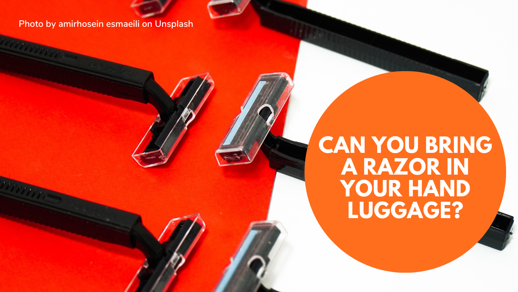 Can You Bring Razor on a Plane in Your Hand Luggage? CABINZERO