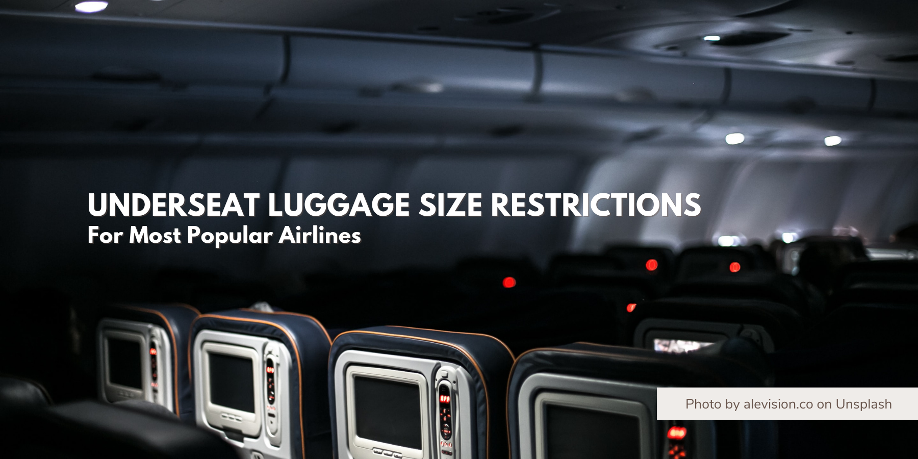The Ultimate Guide To Under Seat Luggage Sizes Travel With Ease
