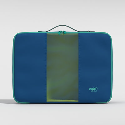 Organizzatori da valigia Lux Packing Cube - Large - 11.5L - Capri Blue