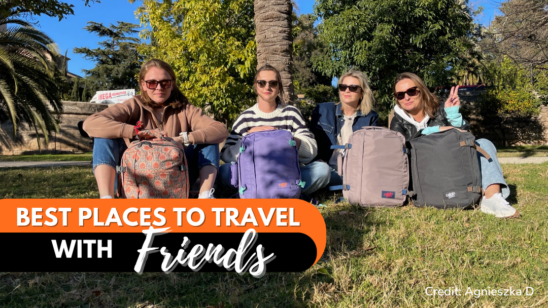 Best Places To Travel With Friends Banner - CabinZero