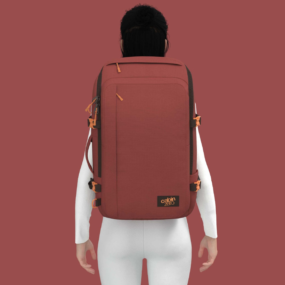 Zaino ADV 42L Rosso Sangria