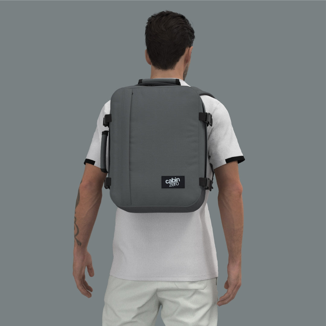 Zaino Classico da Cabina 28L Grigio Originale