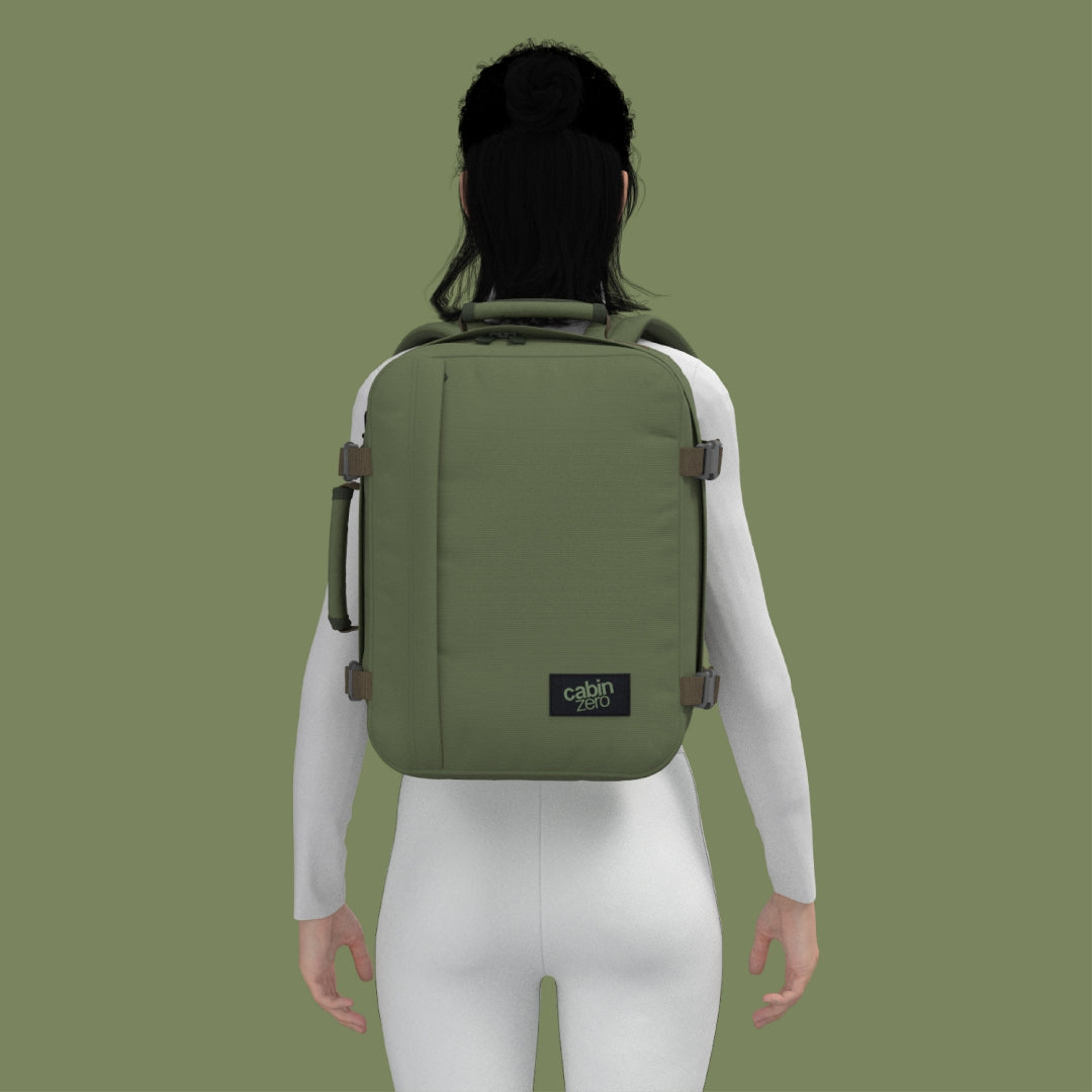 Zaino Classico da Cabina 28L Khaki Georgiano