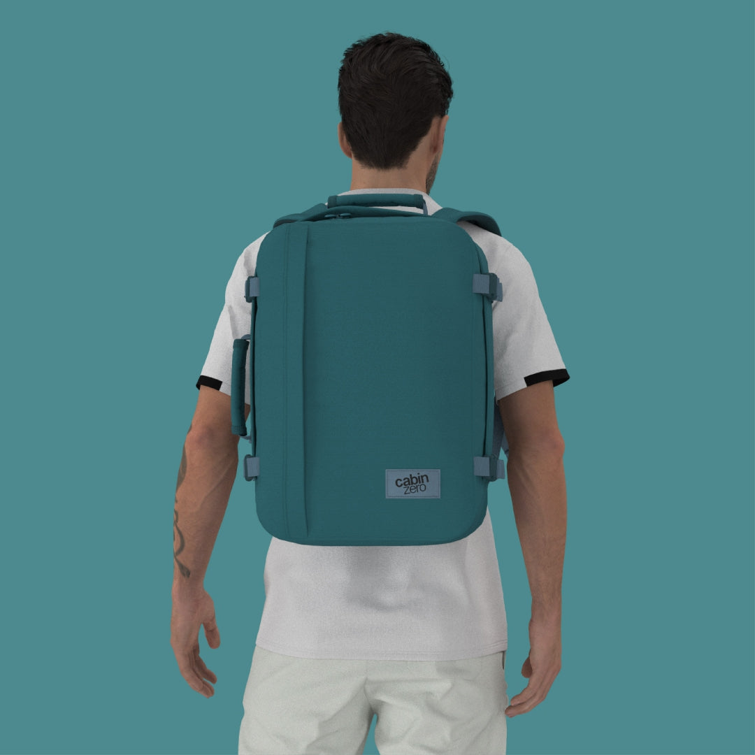 Zaino Classico da Cabina 36L Blu Aruba