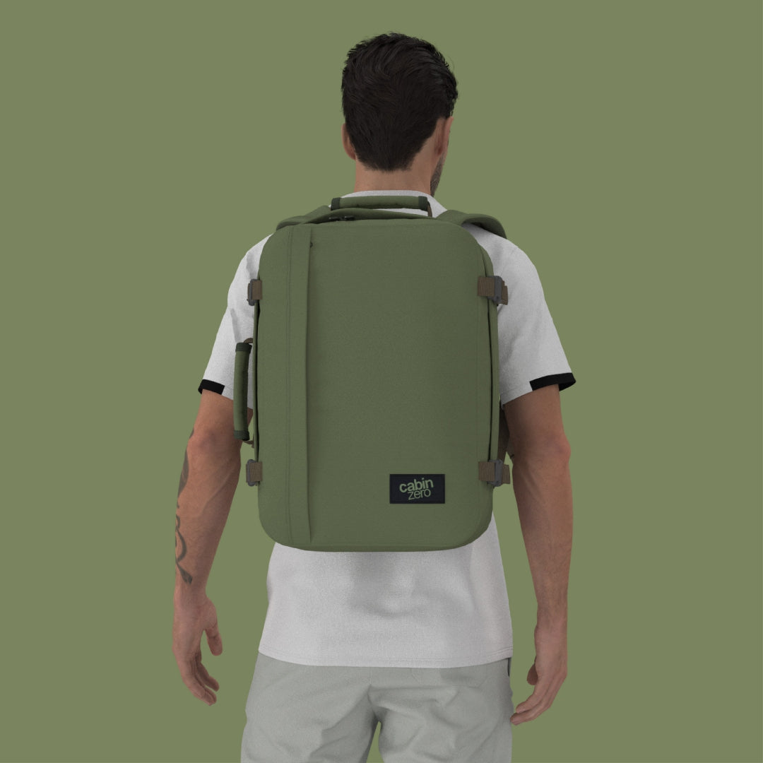 Zaino Classico da Cabina 36L Khaki Georgiano