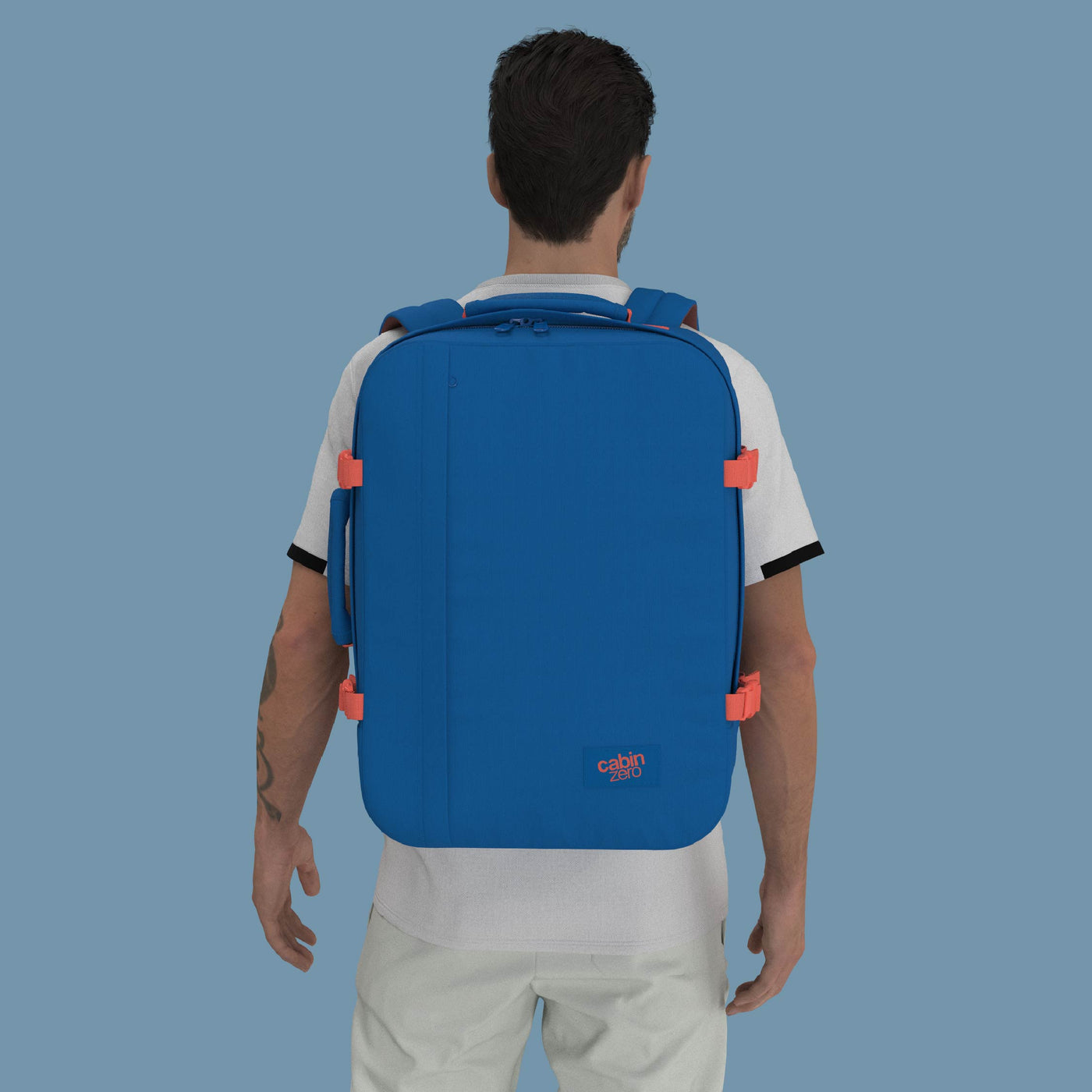 Zaino Classico da Cabina 44L Blu Capri