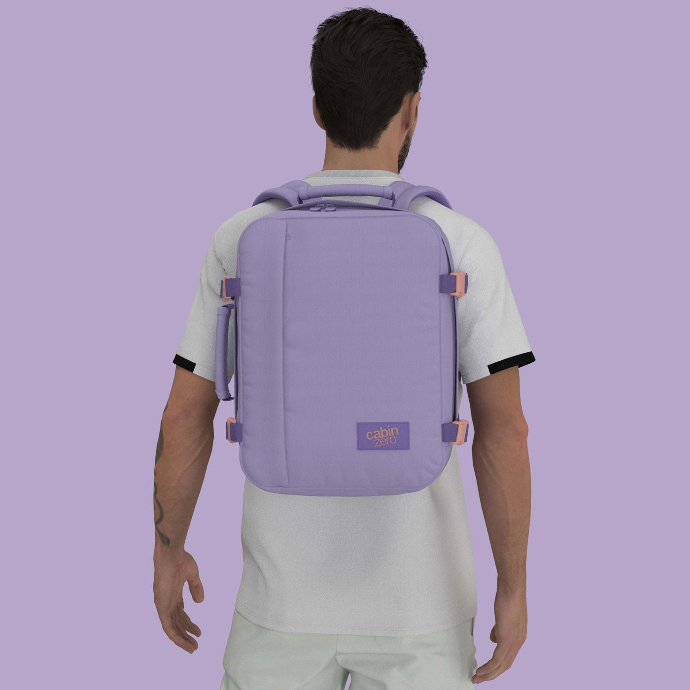 Zaino Classico da Cabina 28L Violetto Fumé