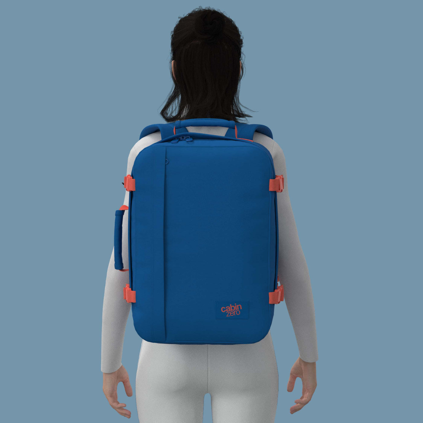 Zaino Classico da Cabina 36L Blu Capri