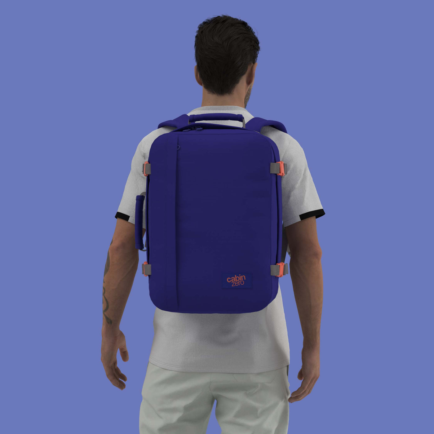 Zaino Classico da Cabina 36L Blu Nettuno