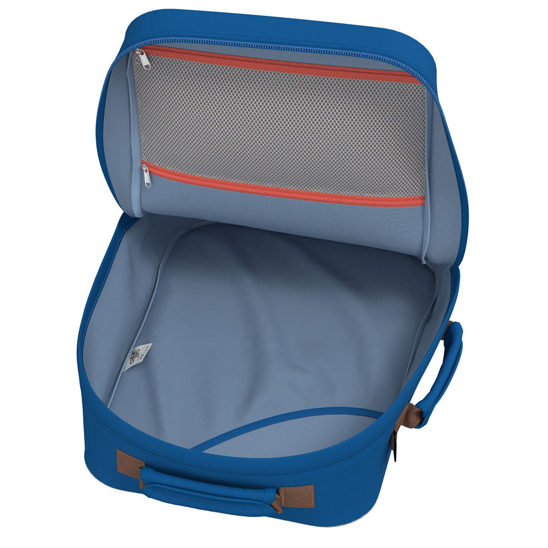 Zaino Classico da Cabina 44L Blu Capri