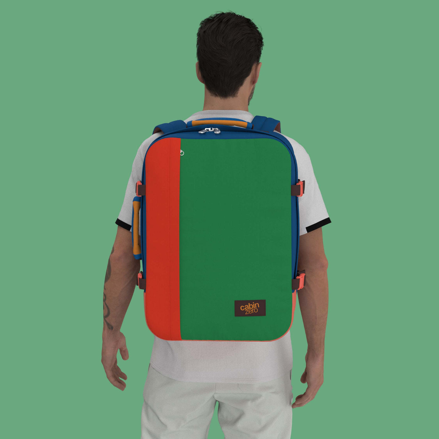 Classic Zaino Bagaglio A Mano -  44L Tropical Blocks