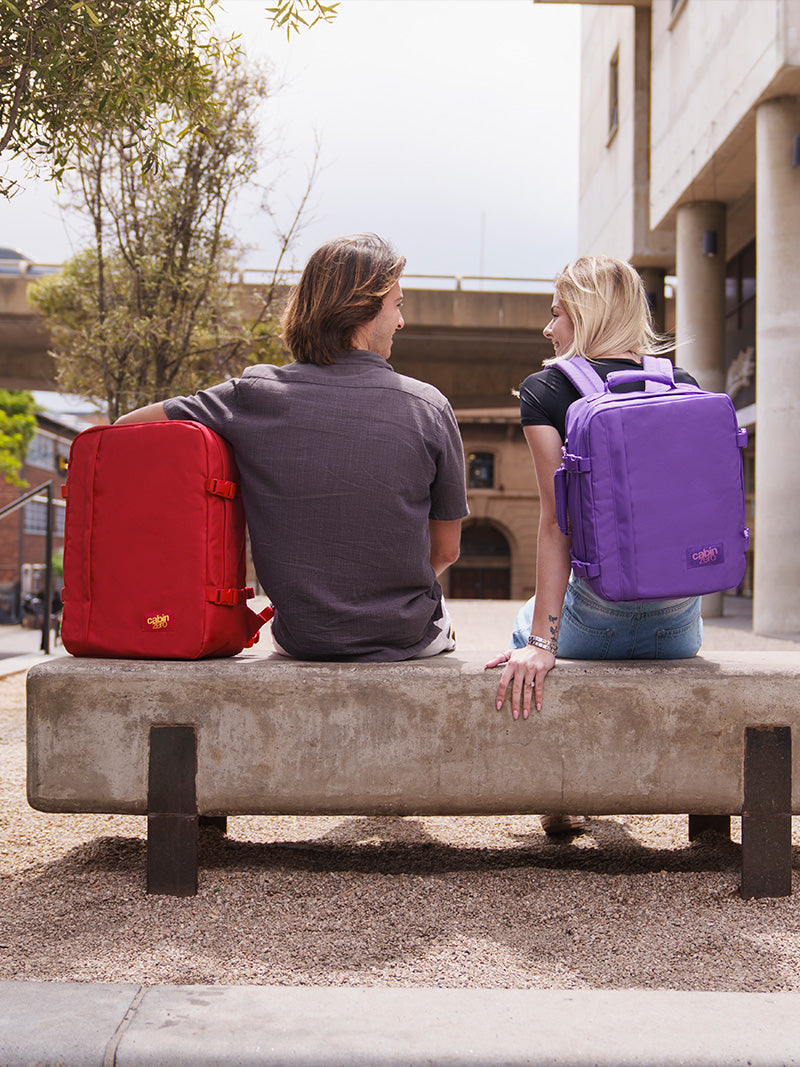 PUSLOM Bagaglio A Mano 45x36x20 Per Easyjet Zaino Da Viaggio Aereo 30L Borsa Da Cabina Per Voli Zaino Uomo Donna, 15.6 Pollici Zaino Porta PC Con Caricatore USB Per Scuola Trekking Lavoro