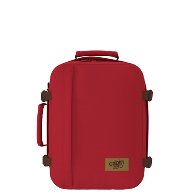 Zaino Classico da Cabina 28L Rosso Londra