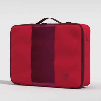 Organizzatori da valigia Lux Packing Cube - Large - 11.5L - Cranberry