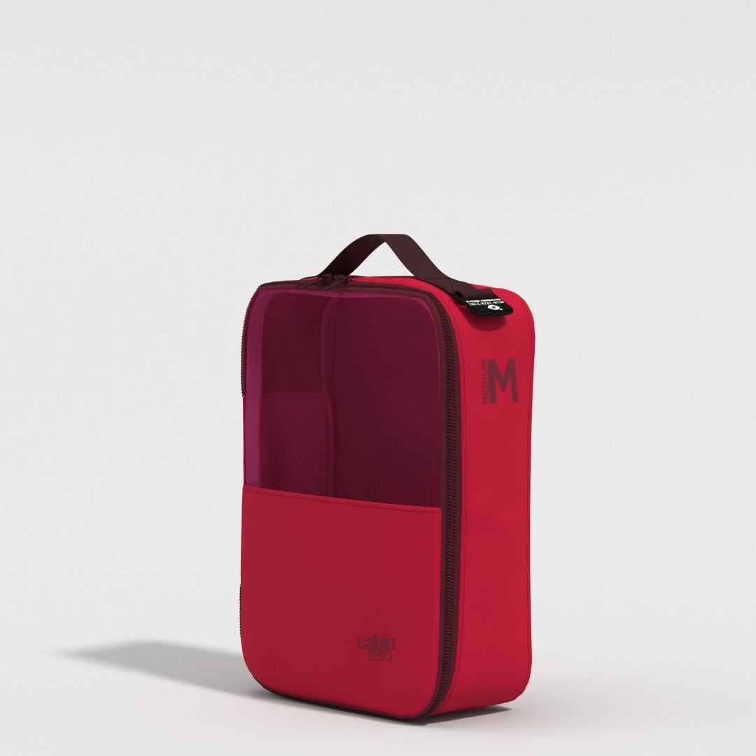 Organizzatori da valigia Lux Packing Cube - Medium - 5.5L - Cranberry