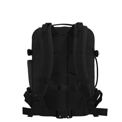 Zaino Militare 36L Nero Assoluto