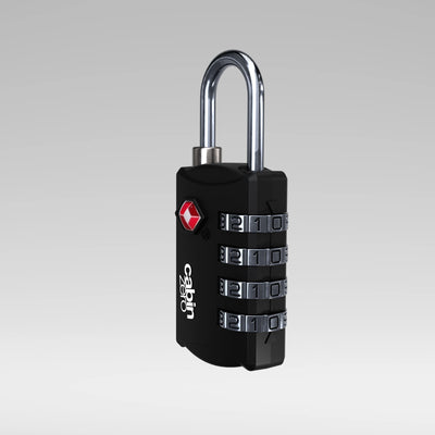 Travel TSA Lock - Absolute Black