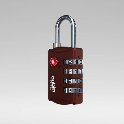 Travel TSA Lock - Sangria Red