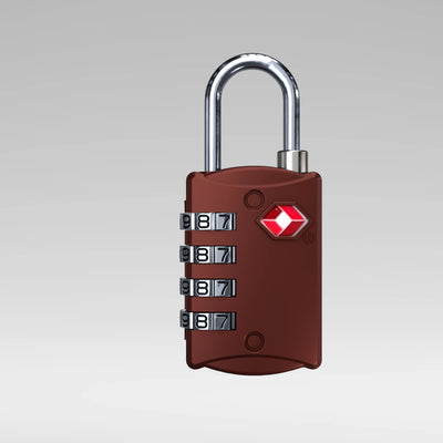 Travel TSA Lock - Sangria Red