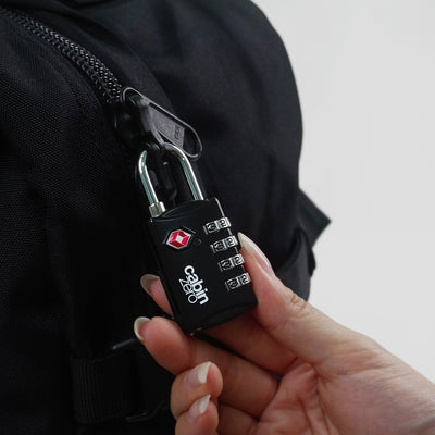 Travel TSA Lock - Absolute Black