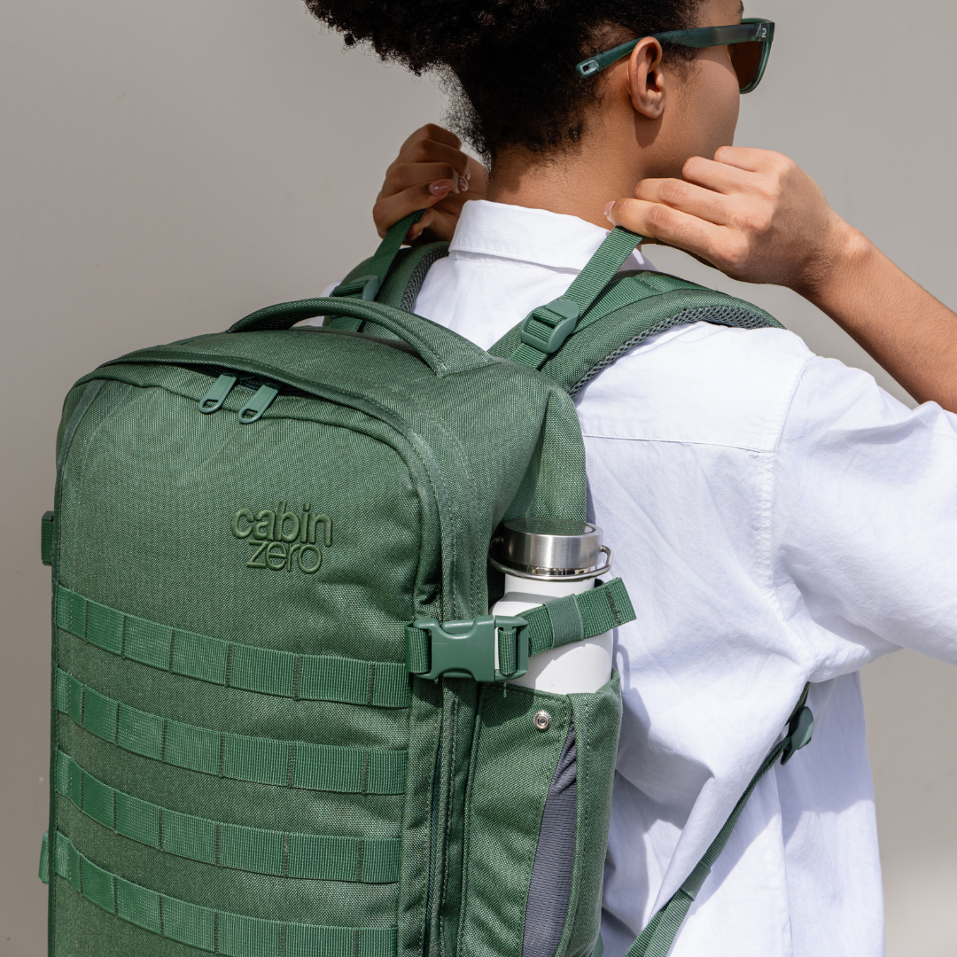 Military Backpack 28L Mystic Green CABINZERO - Main Image
